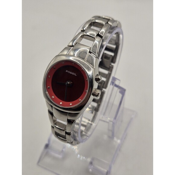 Fossil Big Tic ES-9572 Ladies' Stainless Steel Watch. Dual-Display Mode. - Picture 6 of 10